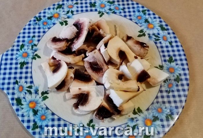 Гречка по-купецькому з грибами