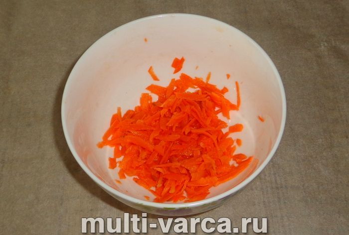 Гречка з кабачками в мультиварці
