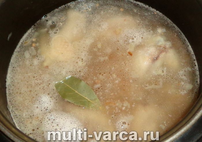 Гречка з крильцями в мультиварці