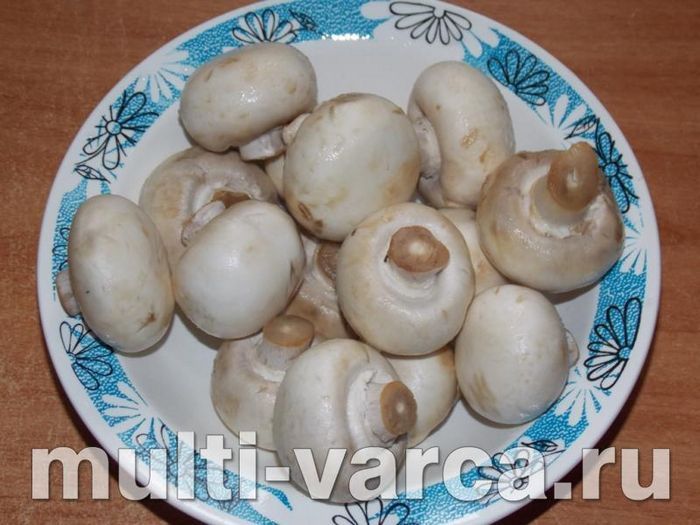 Гриби з картоплею в мультиварці