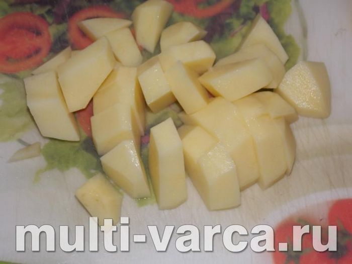 Гриби з картоплею в мультиварці