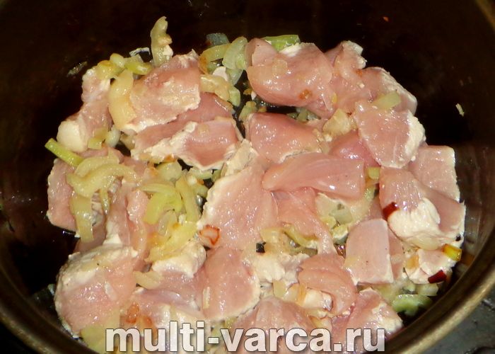 Індичка теріякі в мультиварці