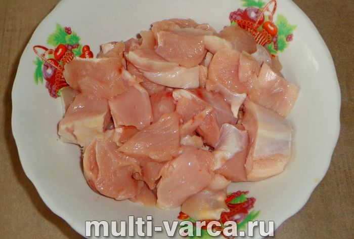 Індичка з айвою в мультиварці