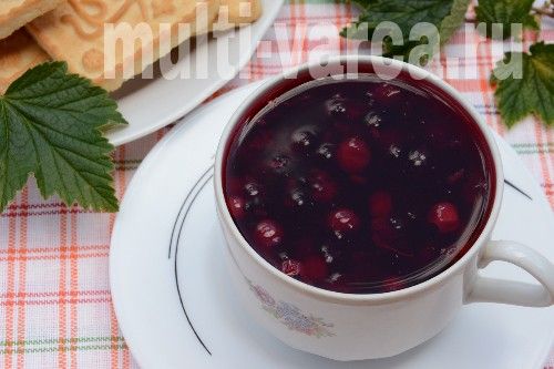 Ягідний кисіль у мультиварці-скороварці