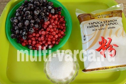 Ягідний кисіль у мультиварці-скороварці
