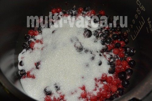 Ягідний кисіль у мультиварці-скороварці