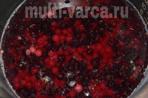 Ягідний кисіль у мультиварці-скороварці