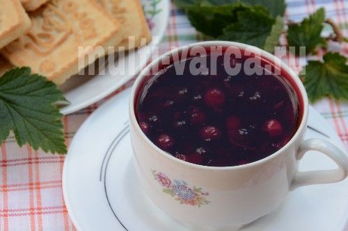 Ягідний кисіль у мультиварці-скороварці