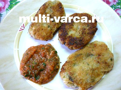 Капустяні котлети в мультиварці