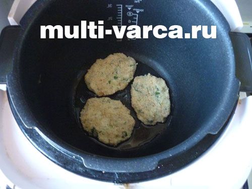 Капустяні котлети в мультиварці