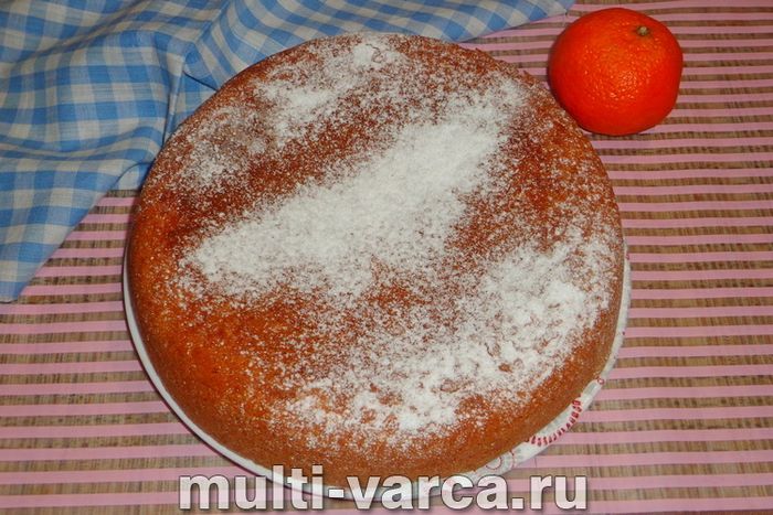 Кекс зі згущеним молоком у мультиварці