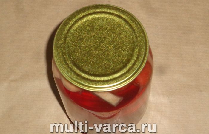 Компот із полуниці та банана