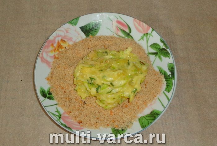 Котлети з кабачків на пару