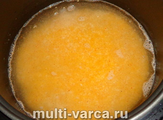 Кукурудзяна каша з сиром у мультиварці