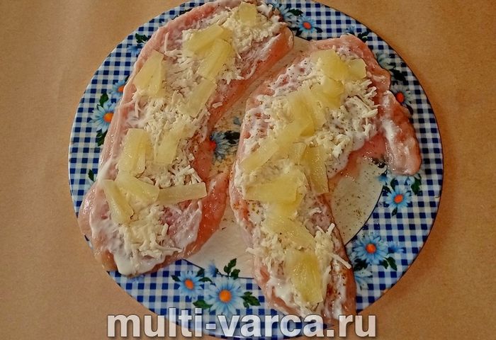 Курячі рулетики з начинкою