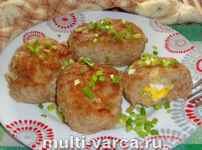 Курячі зрази в мультиварці