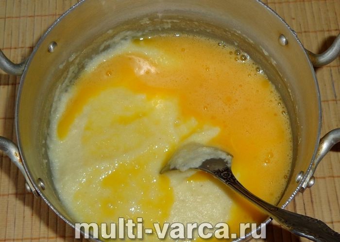 Манна запіканка в мультиварці