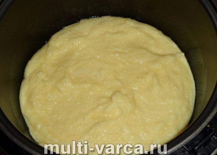 Манна запіканка в мультиварці