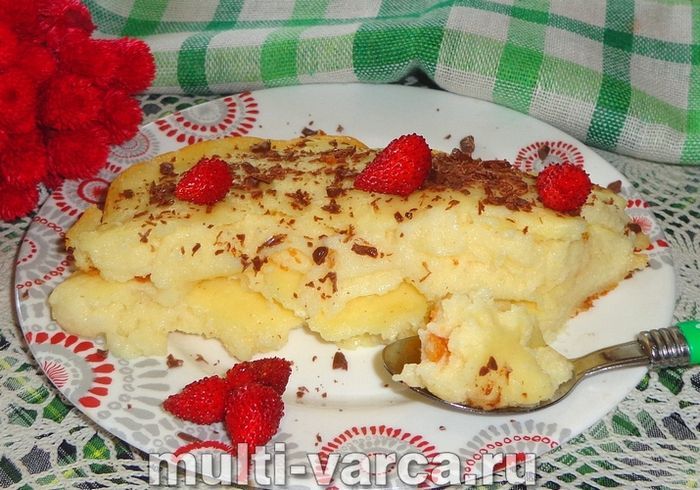 Манна запіканка в мультиварці