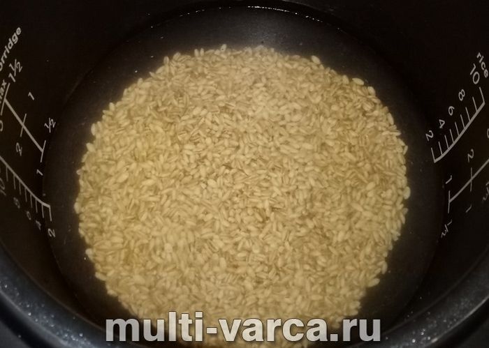 Перлова каша на воді