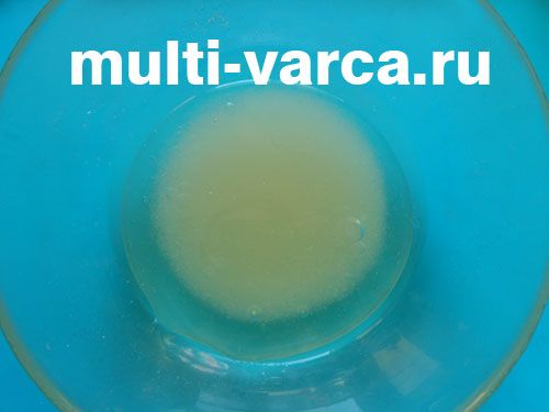 Пісне печиво на огірковому розсолі в мультиварці