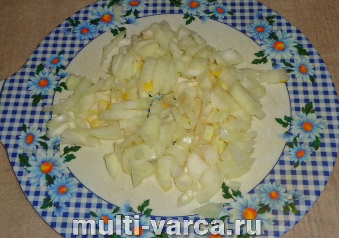Плов із печінкою в мультиварці