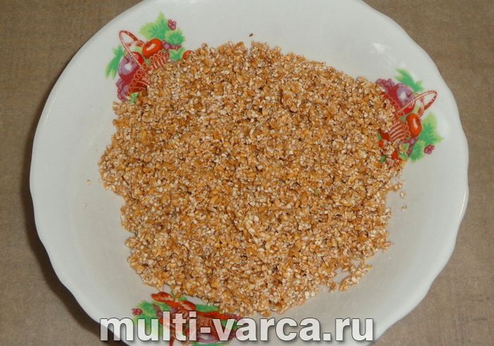 Пшенична каша з куркою в мультиварці