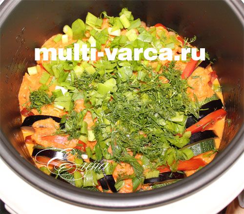Рататуй у мультиварці