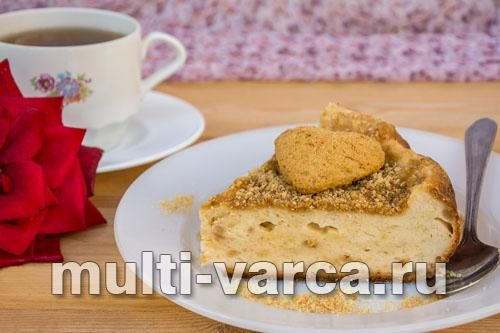 Сирна запіканка з печивом