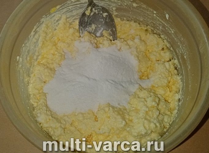 Сирна запіканка з рисовим борошном