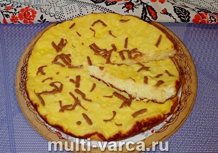 Сирна запіканка з рисовим борошном