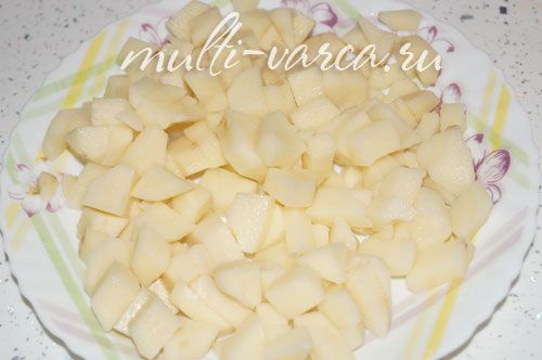 Смачна юшка з манними галушками в мультиварці