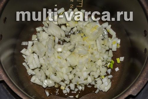 Сочевиця з грибами в мультиварці