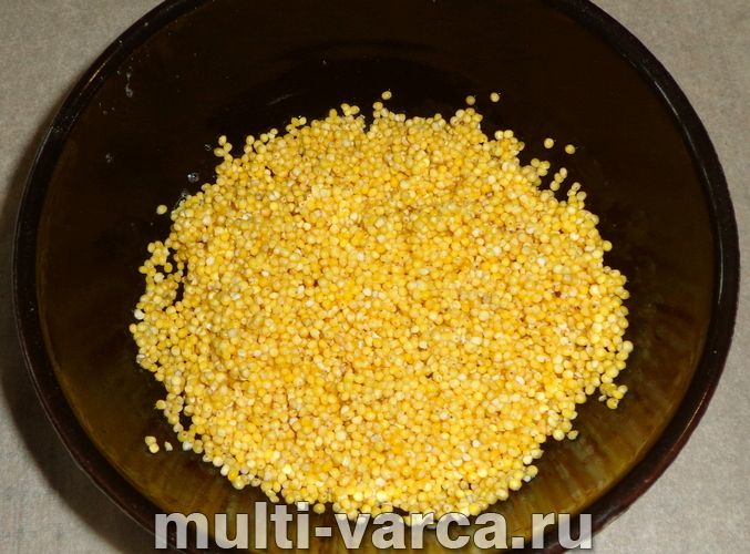 Уха з червоної риби з пшоном у мультиварці