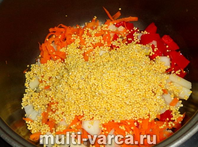 Уха з червоної риби з пшоном у мультиварці