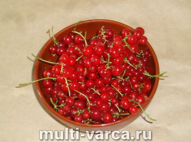 Варення з аґрусу та червоної смородини