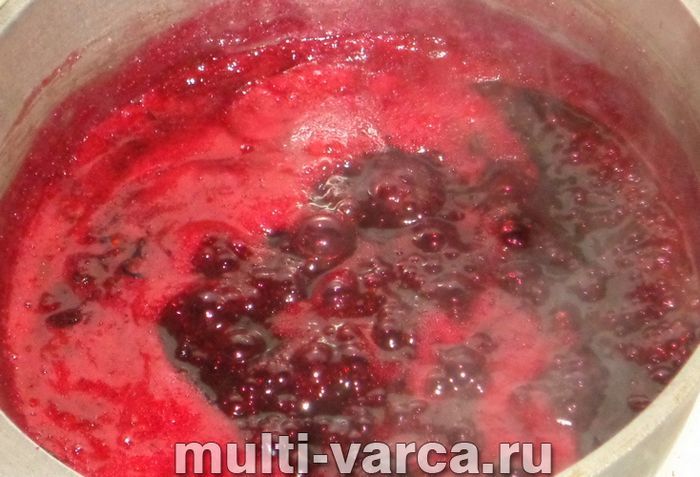 Варення з червоної та чорної смородини на зиму