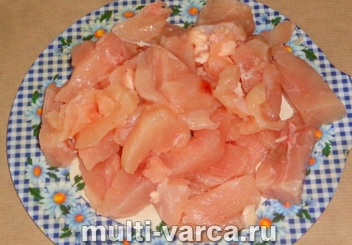 Запечена картопля з куркою