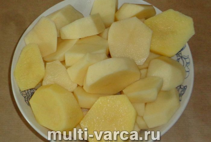 Запечена картопля з куркою