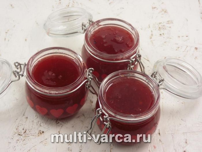 Желе з журавлини та мандаринів